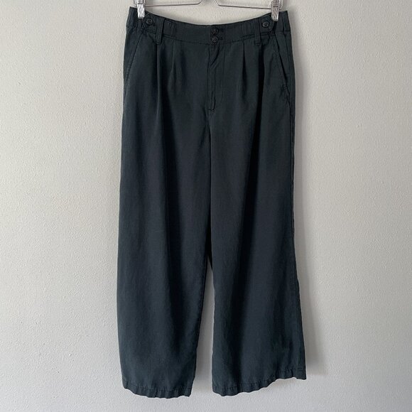 Madewell The Petite Harlow Wide-Leg Pant 8P READ! - Picture 1 of 16
